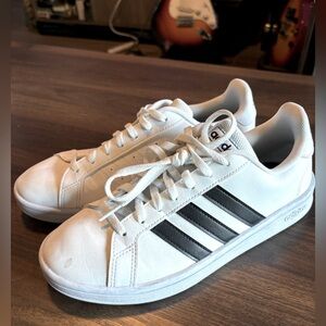 Adidas white and black Sneakers